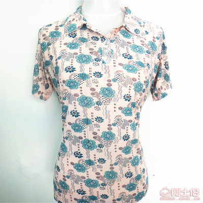 【千依服飾中老年女裝短袖t恤大碼女短袖翻領(lǐng)冰絲上衣地攤貨源熱賣媽媽裝W1658】深圳市寶安區(qū)新安千依服飾加工廠 - 產(chǎn)品庫