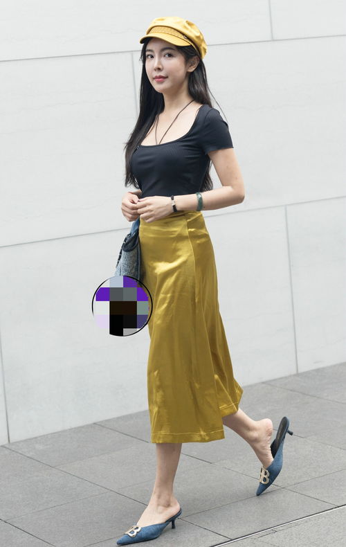 街拍 搭配服飾就是緊跟潮流,復(fù)古風格這幾年非常流行